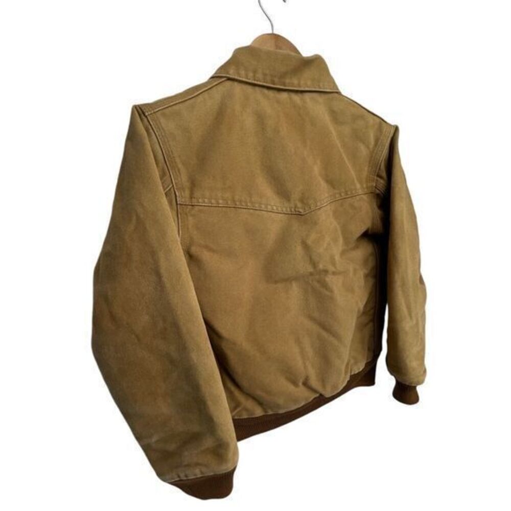 Carhartt Santa Fe Jacket Quilt Lined Youth Medium Y03 BRN Brown - Picture 12 of 16
